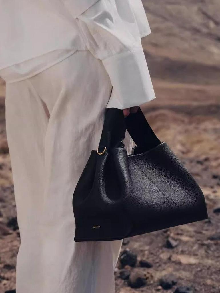 Boling'en Cloud Pieróg Damska Torebka Crossbody z Prawdziwej Skóry