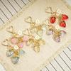 Yogodlns Cute Strawberry Mini Backpack Hanging Handbag Pendant Bag Pendant Bags Accessories