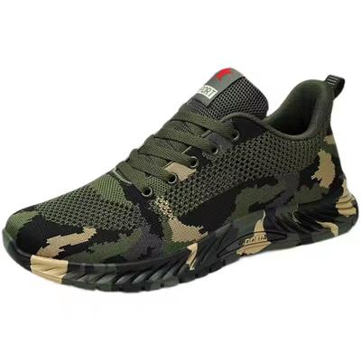 New Hot Sell Work Shoes Men Summer Sneakers Camouflage Sports Shoes Men Lightweight Walking Sneakers Male Casual Running Shoes