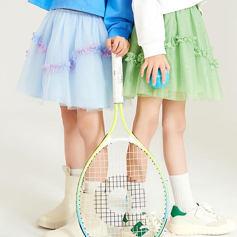 PawinPaw Girls  Summer Sequin Tulle Puffy Skirt 110 cm