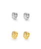 Findelise 925 Croissant One-Touch Earrings