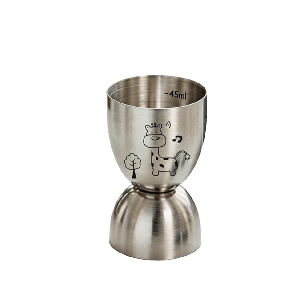 30/60ML Dual Heads Jigger with Scale Measuring Cup Creative Wine Mixer Bartender Tool Style A