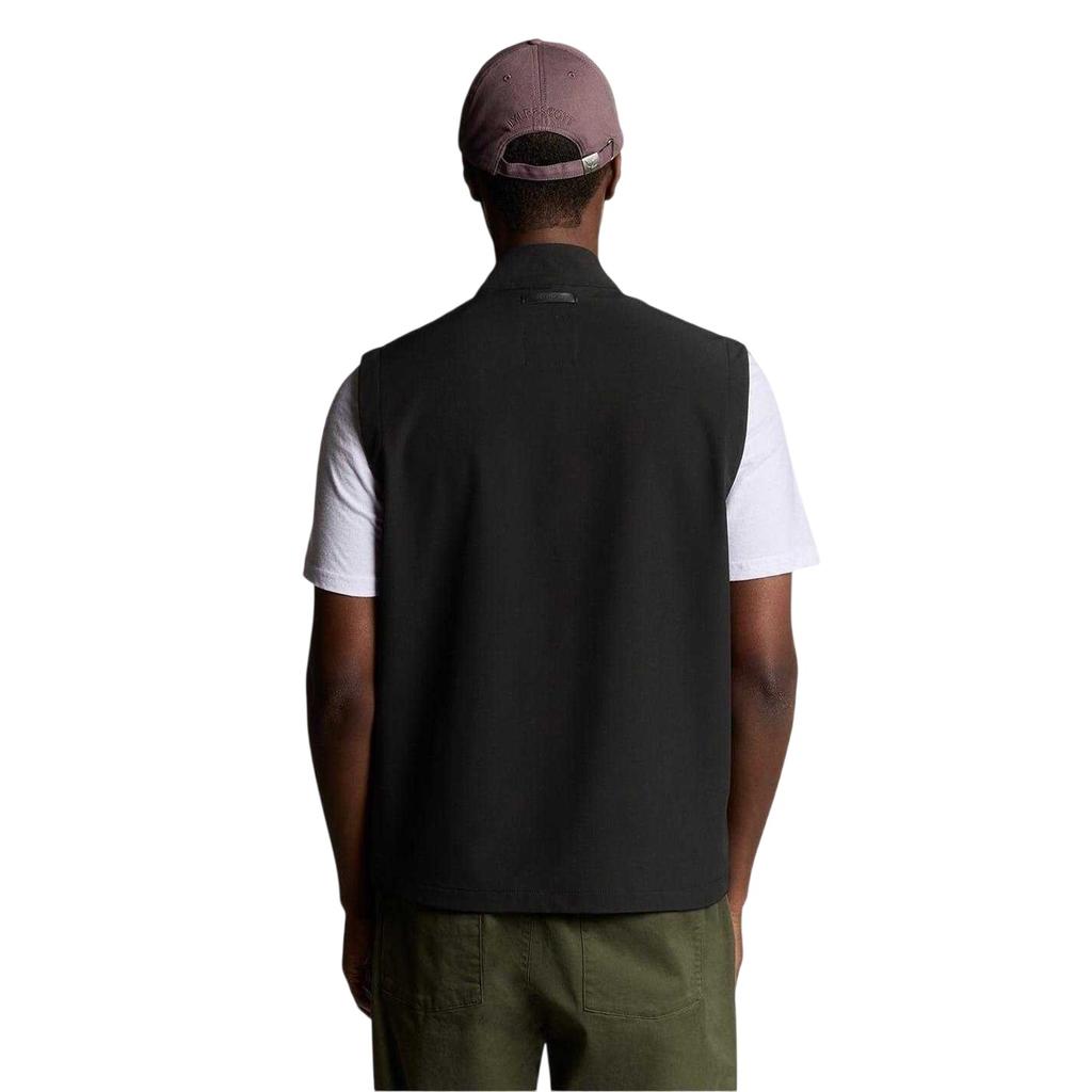 Lyle & Scott Mens Plain Full Zip Gilet