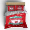 Fotbalový klub Liverpool Povlečení Povlečení (1 povlak na přikrývku, 2 povlaky na polštář, přikrývka není součástí balení)
