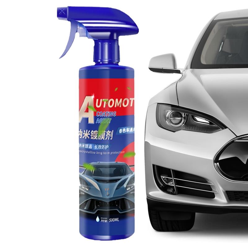 500ml Car Ceramic Coating Auto Nano Spray Coating Agent Car Ceramic Spray Wax Coating Liquid Surface Wax Water Displacing Liquid