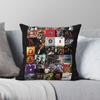 Hip Hop Albums Square Pillowcase Polyester Linen Velvet Printed Zip Decor Throw Pillow Case Sofa Cushion Cover