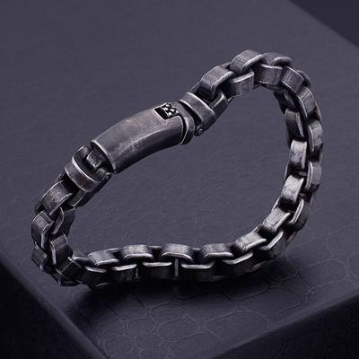European and American Fashion Titanium Steel Bracelet Casting Hand Accessories