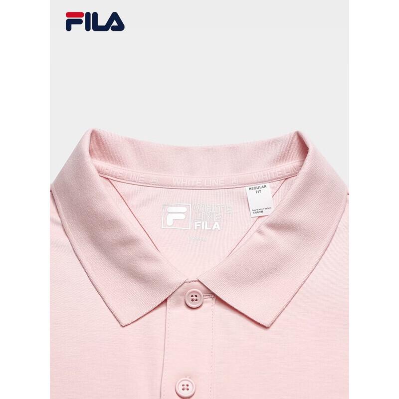 FILA Men's Basic Short Sleeve Polo Shirt