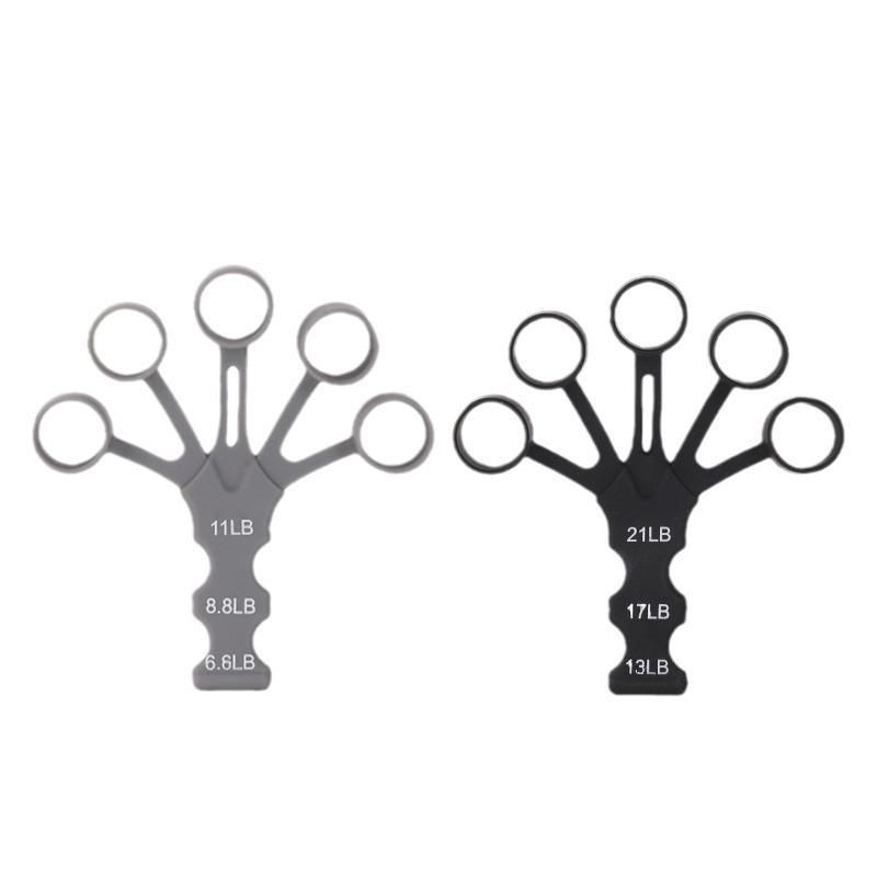 Trainer in silicone a 5 dita: Tensionatore per polso da basket e correttore di tiro