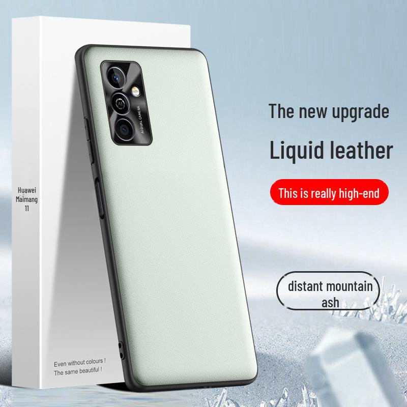 Maimang 11 Flüssigleder-Telefonhülle: Fallschutz- und Antifouling-Schutzabdeckung