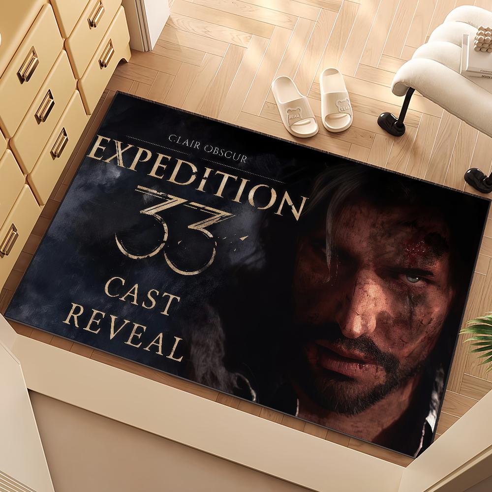 Spel C-Clair Obscur Expedition 33 Klein Tapijt Nachtkastje Keuken Bad Woon Huis Slaapkamer Vloerkleed Deurmat Decoratie