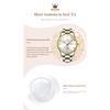 OLEVS Womens Wrist Watch Business Fashion Watches Stainless Stee Watch Bands Quartz Watch For Woman Waterproof Week Date Wristwatch