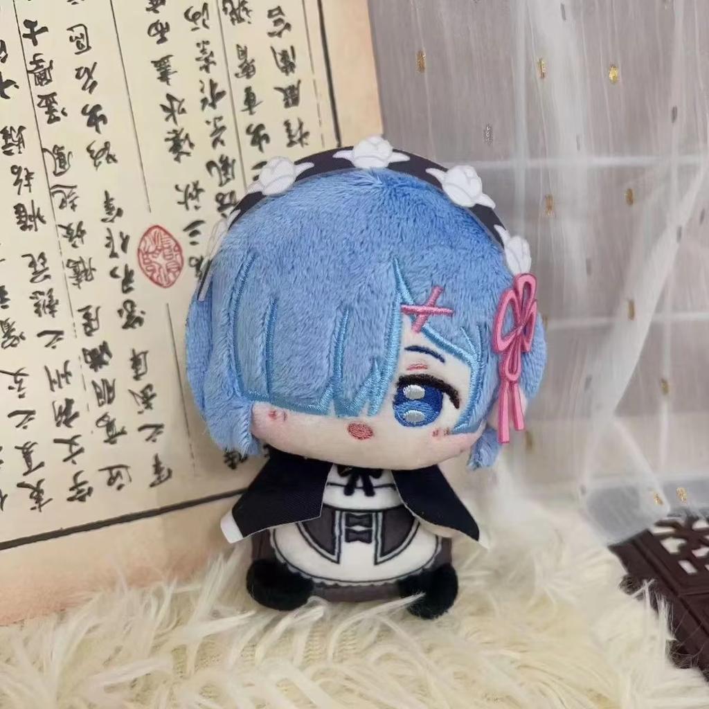 10cm Anime Re:ZERO Starting Life in Another World Cosplay Plush Doll Pendant Rem Stuffed Toy Birthday Gift