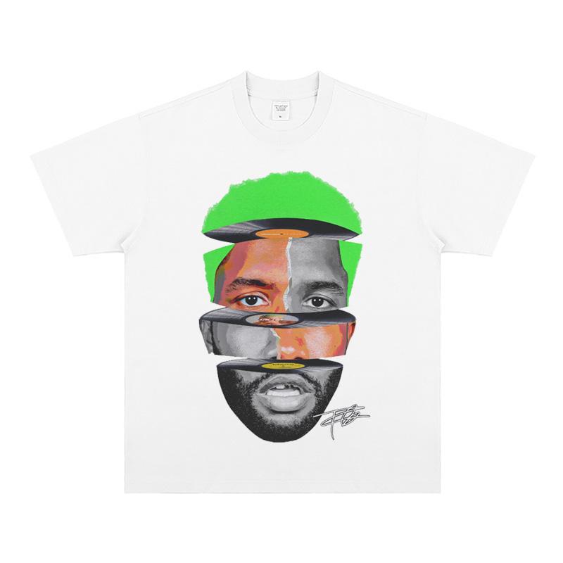 Frank Ocean Rapper Hip Hop Blond T-Shirt a Maniche Corte Uomo Cotone Streetwear Estate Donna Moda T-Shirt Abbigliamento Regalo per Fan