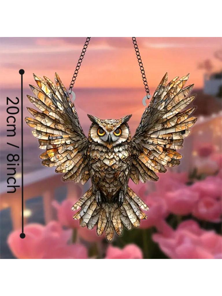 Multiple Colorful Owl Animal Themed Hanging Decorations, Ideal Gifts for Home and Office Decoration, Holiday Decoration