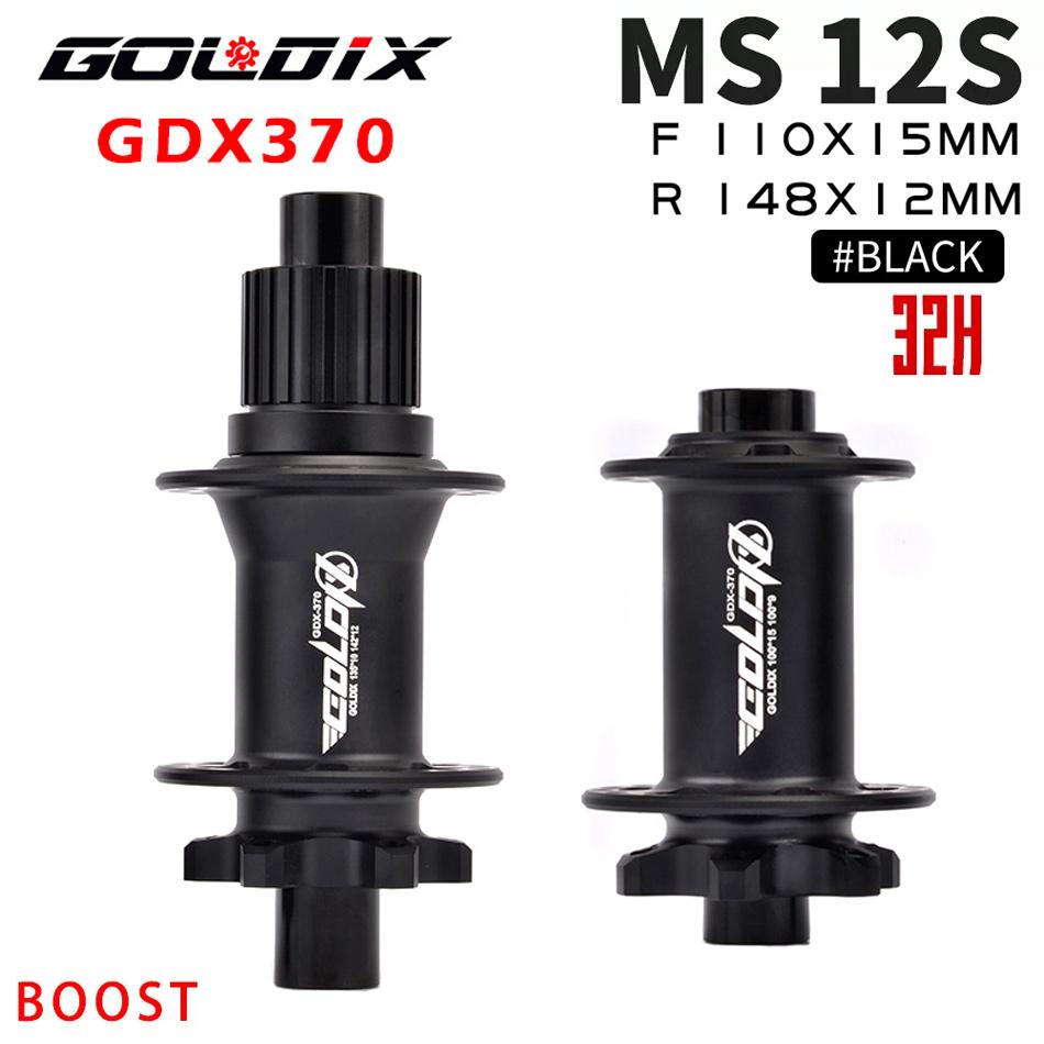 Goldix M370 Boost 32-Hole Mtb Thunder Masses Bicycle Hub Ratchets Cube Pro 7 32 Holes Cube 12X148 Rear Front 15X110 Ratchet 36T