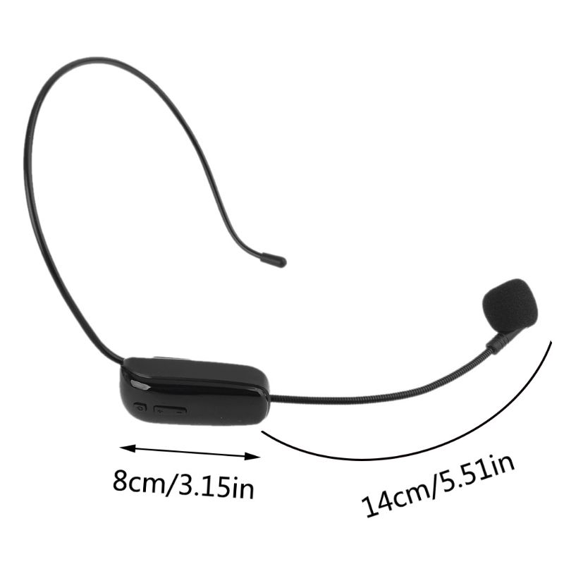 Outdoor Video Shooting UHF Microphone Omnidirectional Condenser Mic Plug-and-play 360° Omnidirectio Pick Recording
