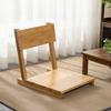 Folding Tatami Chair Space-Saving Bamboo Floor Chair Seat Portable Compact for Reading Corner, Tea Time