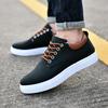 2025 New Canvas Sneakers: Trendy Korean-Style Men's Casual Shoes in Extra-Large Sizes