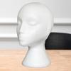 Mannequin Head Non-slip Abstract Foam Manikin Head Model Wig Hair Glasses Display Stand for Indoor