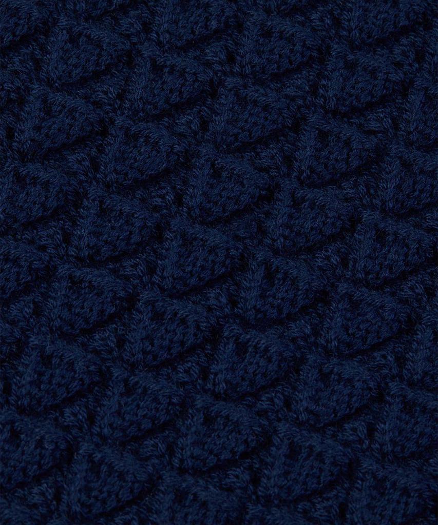 Yaitch Eyelet Knit Merino Wool Vest - Dark Denim