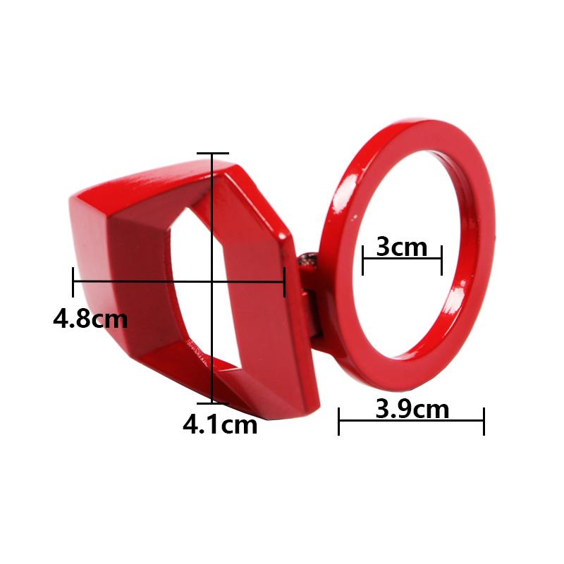 Acessórios para interior de carro Estilo Botão de partida e parada do motor Anel decorativo de partida com um clique