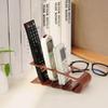Fernbedienung Ständer Halter 4 Slots Vertikale Praktische Handy Lagerung Rack Desktop Multifunktions Organizer Lagerung Box