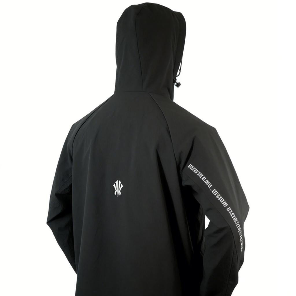 Anta Kyrie Basketball Series Shiny Velvet Windbreaker Fashion Outdoor Casual Comfortable Warm Windproof Jacket Woven Coat Men jackets 172611604-2