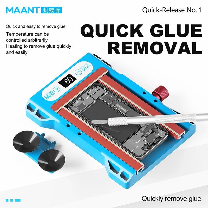 MaAnt Fast Disassembly Suction Cup Universal Mobile Phone Screen Removal Tool for IPhone Screen Opening Back Glass Repair