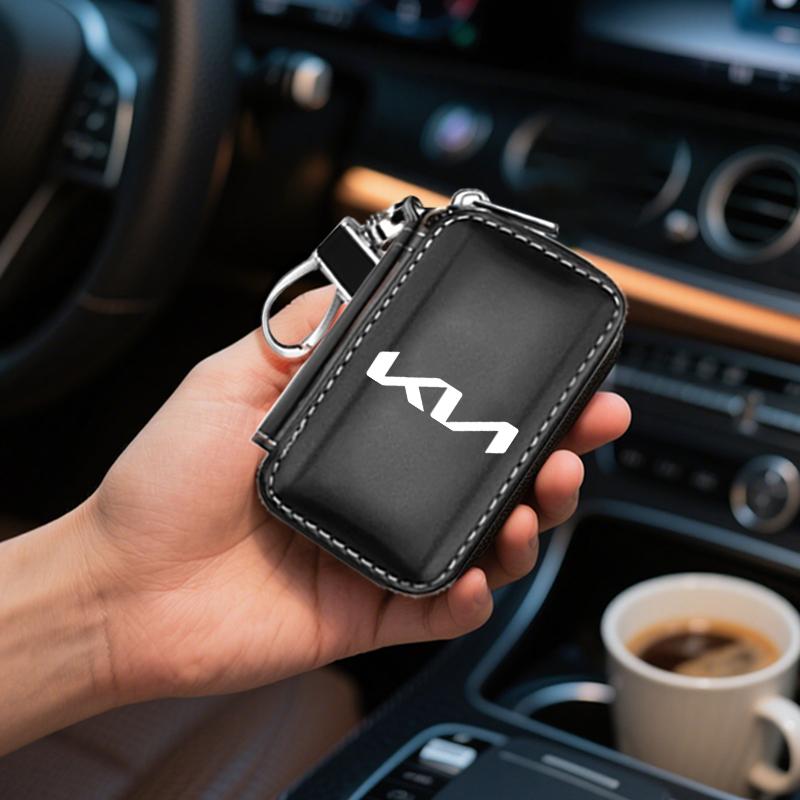 Car Premium Smart Keychain Case Holder Scratch-resistant Key Cover Dust-proof For Kia KN Rio 3 4 K2 K3 X-Line Car Accessories