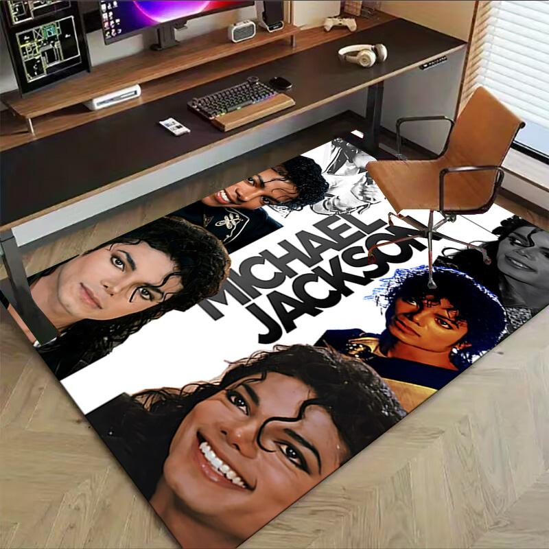 Michael Jackson Collage Carpet For Playroom Bedroom Living Room Sofa Home Decorkids Game Area Rug Nonslip Floor Mat