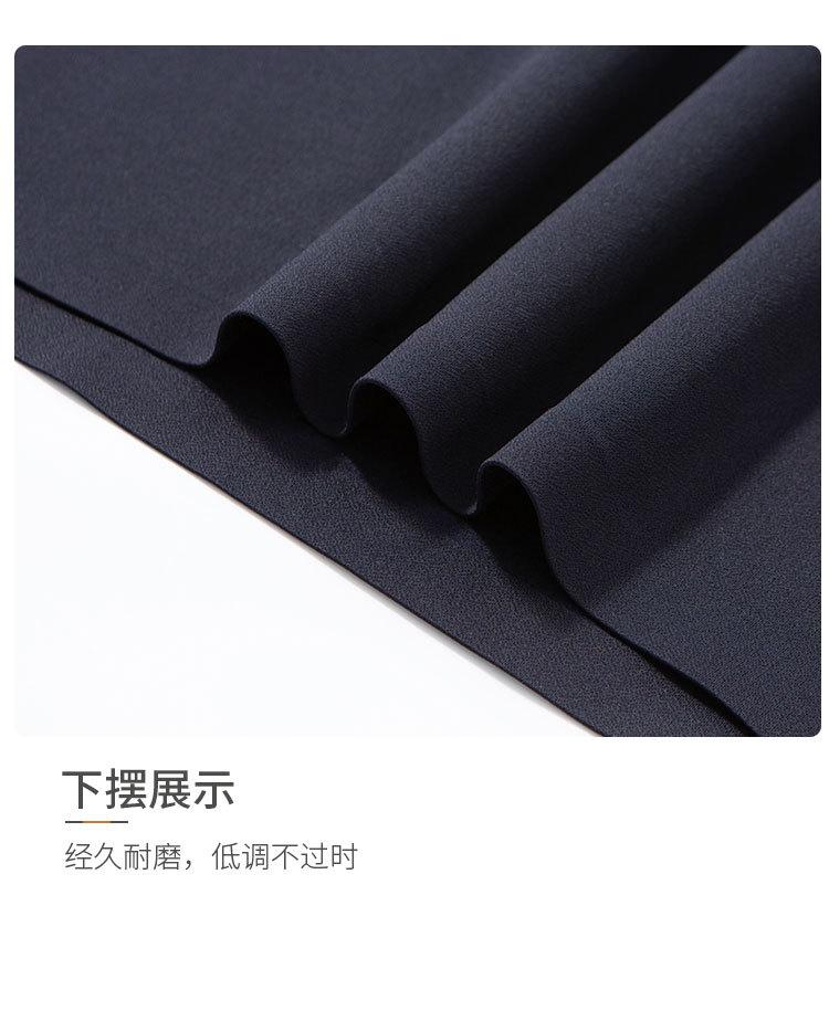 [Modal/Silk and Cashmere] Autumn and Winter High-end Light Luxury Long Sleeved T-shirt for Men's Polo Shirt
