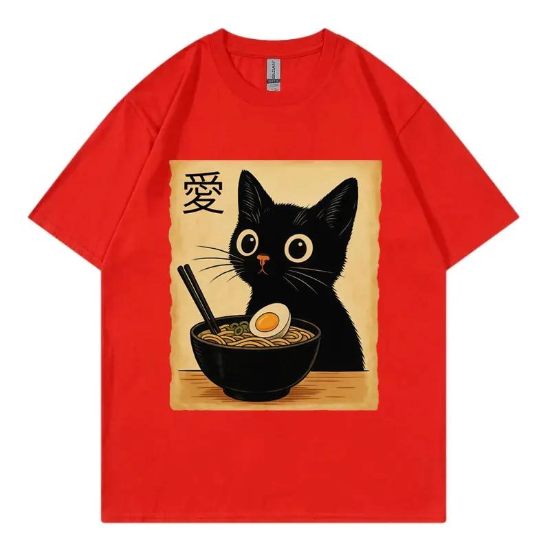Funny Cat RaUnisex Graphic T Shirts Unisex Women Clothing High Quality Fashion Tshirts Summer Casual Short Sleeve T Shirt Streetwear