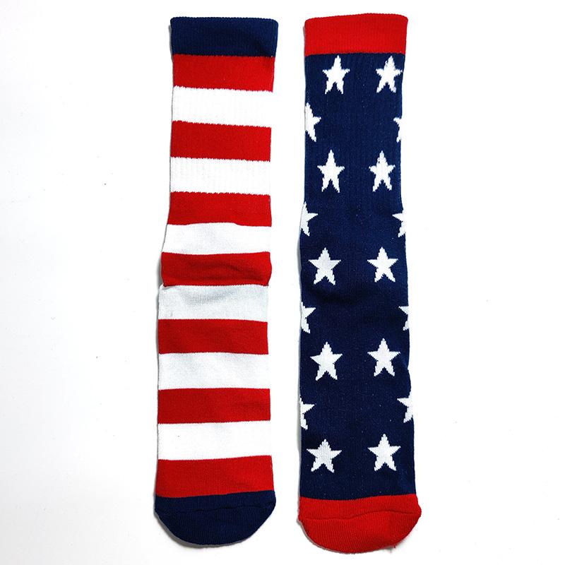 

Мужские носки с буквами, полосками, звездами, богиней свободы, узором орла, парные носки для гурманов, бургеров, сэндвичей, пиццы, забавные хлопковые носки EU 38-43