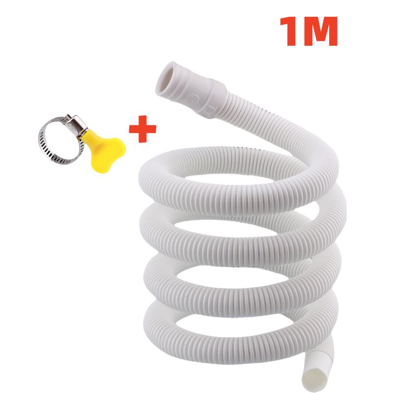 

1-4M Flexible Drain Hose Pipe Inlet Hoses Extension Drainpipe Tube for Air Conditioner Washing Maching Kitchen Faucet Connector