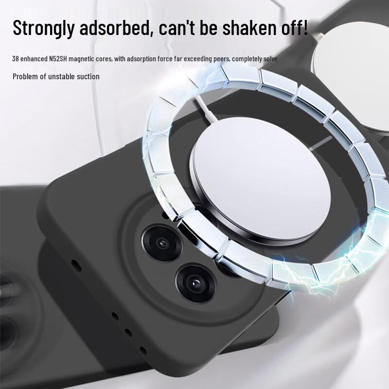 NEYAA Magnetic Liquid Silicone Phone Case for OnePlus