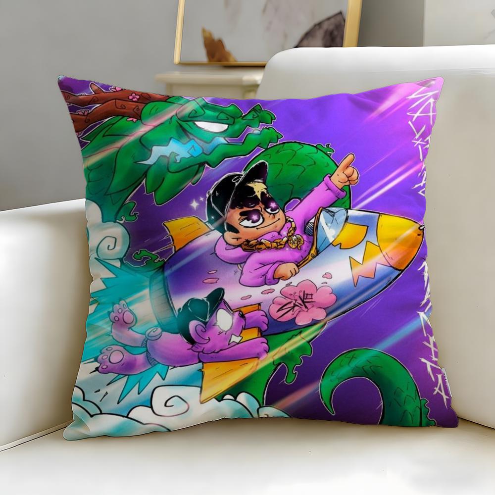 Popular Singer Saiko Cushion Cover Soft EasyWash Pillow Case Versatile for Couch Bed Travel and Office