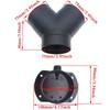 Vavle Flap Adjustable Air Diesel Parking Heater Vent Ducting Branch Splitter Exhaust Pipe Outlet Joiner Connector For Webasto