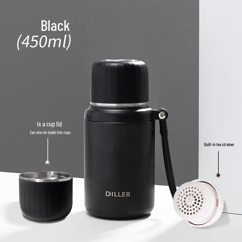 Dilebell Portable Stainless Steel Insulated Bottle