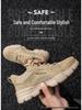Breathable Fly-Knit Steel Toe Safety Shoes - Durable, Anti-Slip, and Comfortable for Long Hours