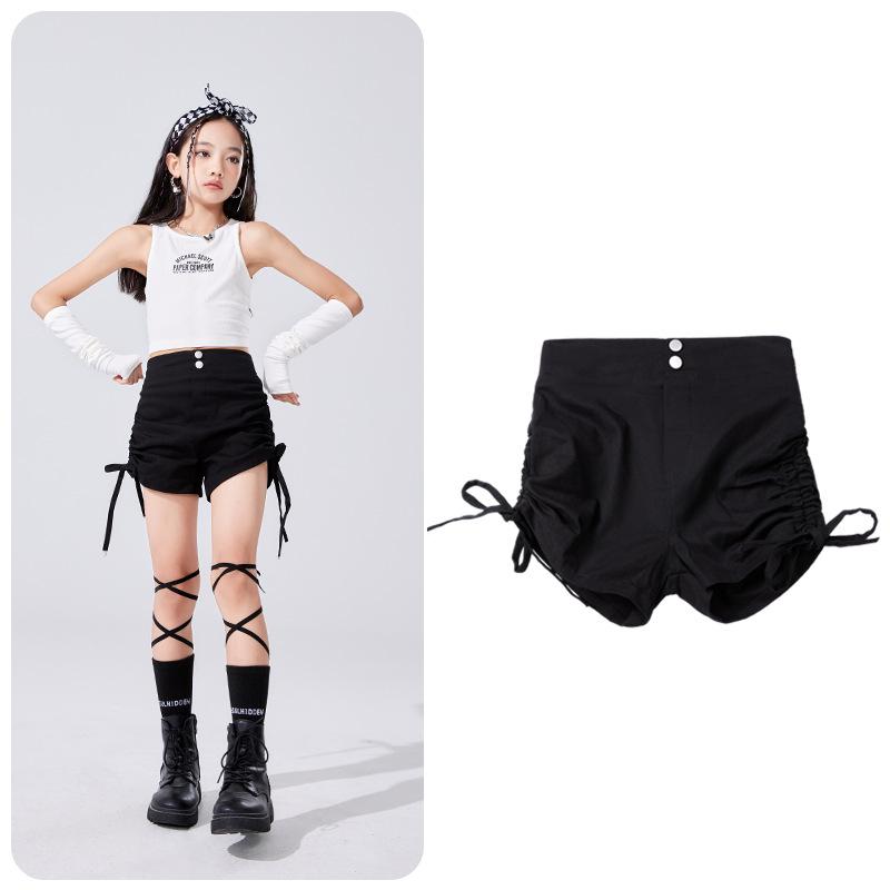 Trendy Girls Summer Hip Hop Dance Vest & Shorts Outfit 130cm