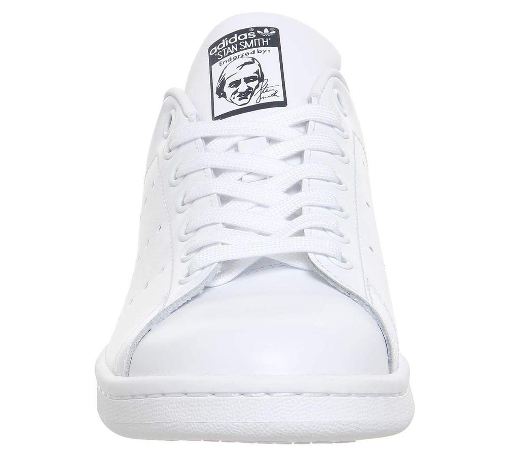 Adidas Originals Stan Core Size Smith, White/Core White/Dark Blue, 24.5cm