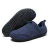 Couple's Winter Cotton Shoes Plush Warm Indoor Walking Shoes Elastic Flats Winter Warm Casual Shoes Anti-slip Soft Sole