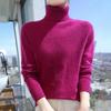 2025 A/W Women's High Neck Loose Knit Mink Velvet Cashmere Sweater