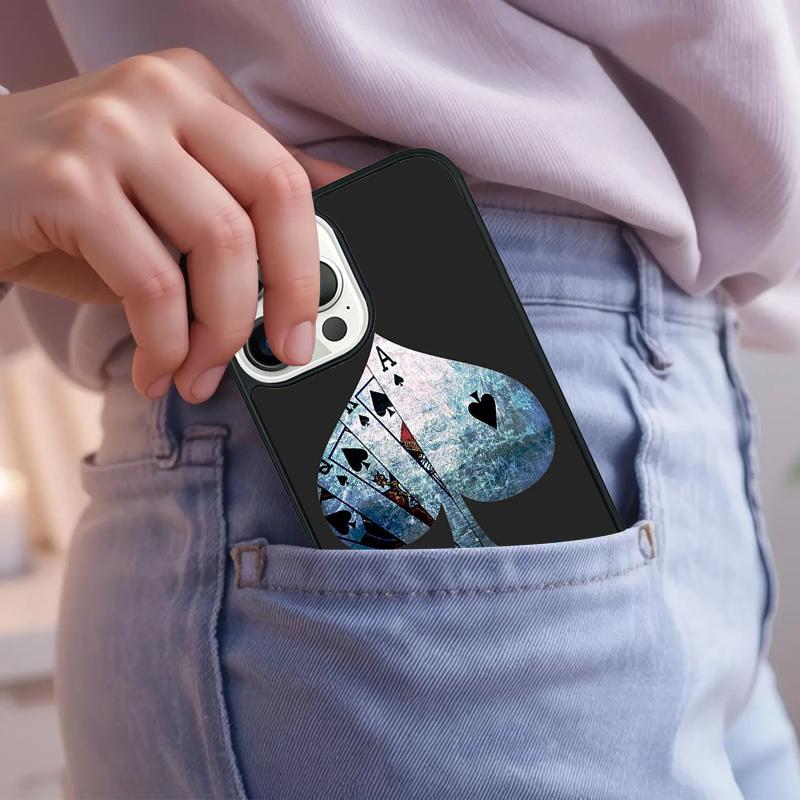 Dices Poker Casino Phone Case For iPhone 17 Air 15 16e 14 13 Pro Max Coque 12 11 Pro Max PLUS Cover