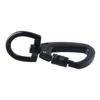 1 ks venkovní D-typová přezka automaticky zajišťovací karabina s otočným kroužkem