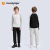 Moodytiger Jungen Langarm Color-Block Sport-T-Shirt