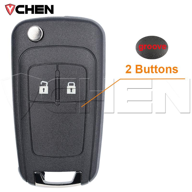 Car Key Case Cover For Buick For Chevrolet Cruze Epica Lova Impala Aveo Malibu Sail Orlando Trax Spark Remote Fob Shell Logo