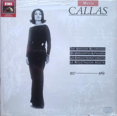 LP Record MARIA CALLAS - The Unknown Recordings, 1957-1969 7494281 His Master's Vo 1987 Germany Classical Used