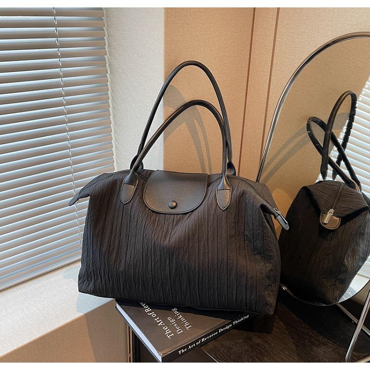 Spring new casual texture large-capacity bag fashion trend women's shoulder tote bag